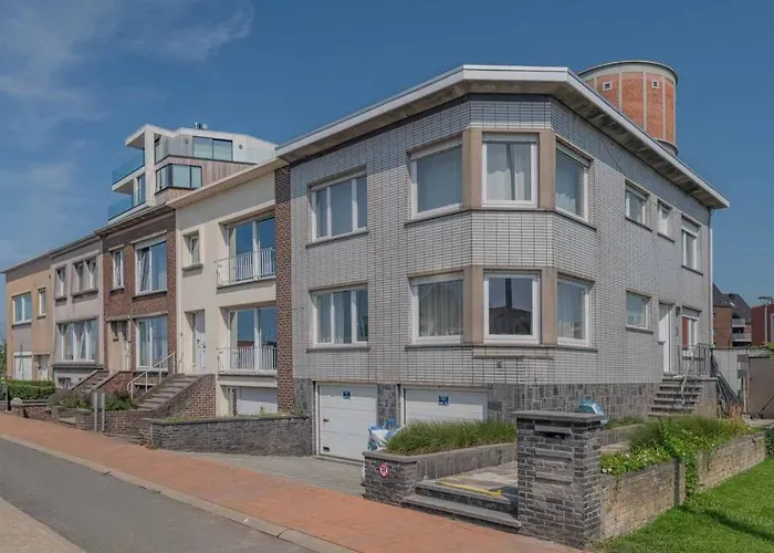 Vakantiewoning Voor 12 Met Garages Terras Tuin Дом отдыха Бланкенберге